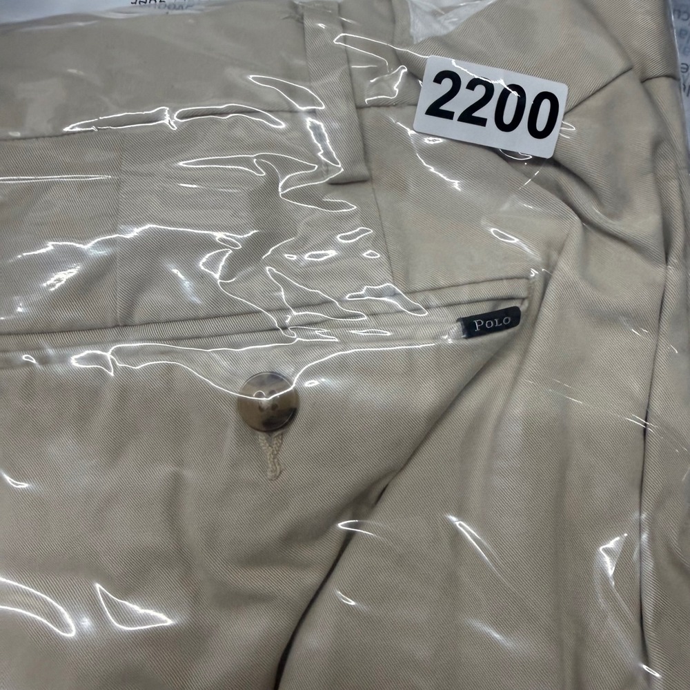 Polo Ralph Lauren Chinos Mens 48B/30 Tan Khaki Stretch Classic Fit Pants - Picture 5 of 10